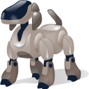 Dog Robot Shadow Icon